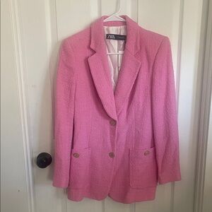 Zara Vibrant Pink Women's Blazer